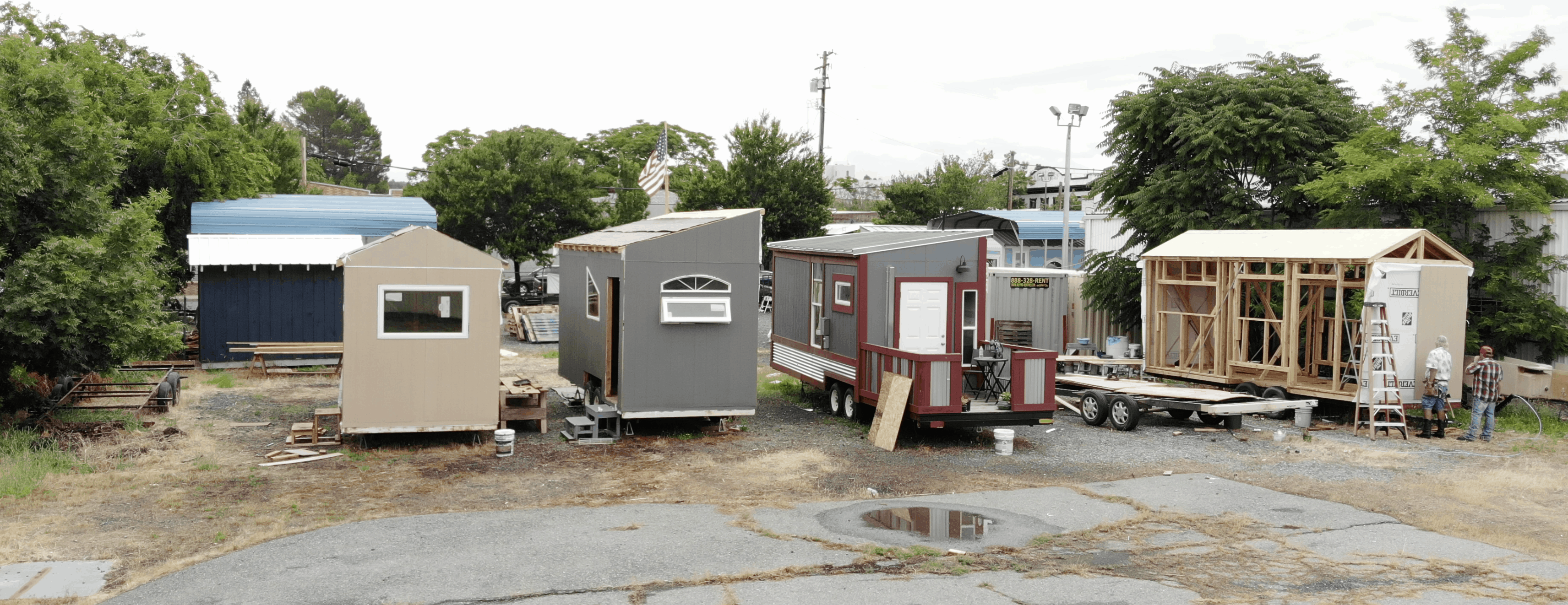 Tiny Homes for Camp Fire Survivors | Amanda Lipp