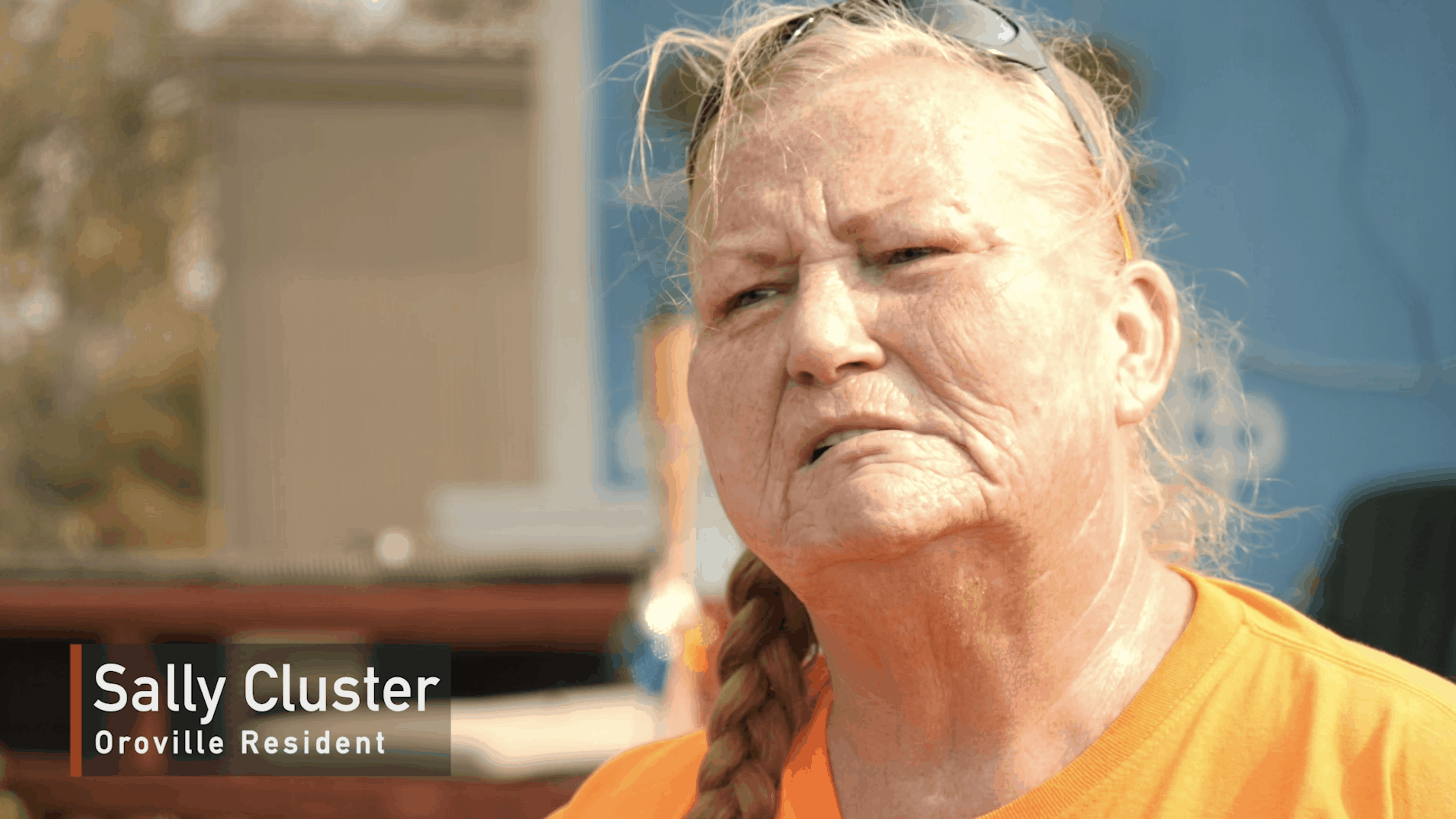 Sally Cluster, Oroville Resident from the 'Tiny Homes for Camp Fire Survivors' project